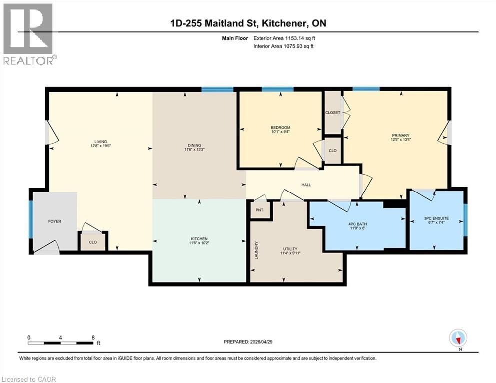 255 MAITLAND Street Unit# 1D, Kitchener, Ontario, N2R0C8 — Photo 26