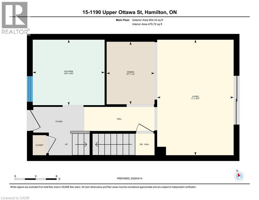 1190 UPPER OTTAWA Street Unit# 15, Hamilton, Ontario, L8W1T8 — Photo 12