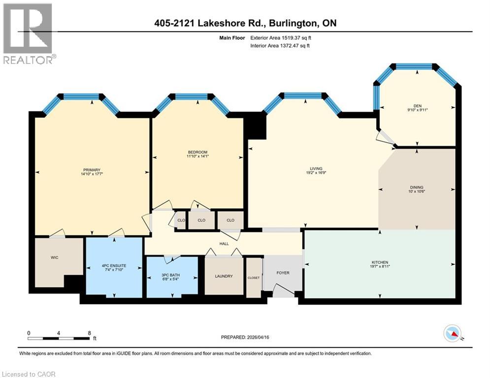 2121 LAKESHORE Road Unit# 405, Burlington, Ontario, L7R1C9 — Photo 28