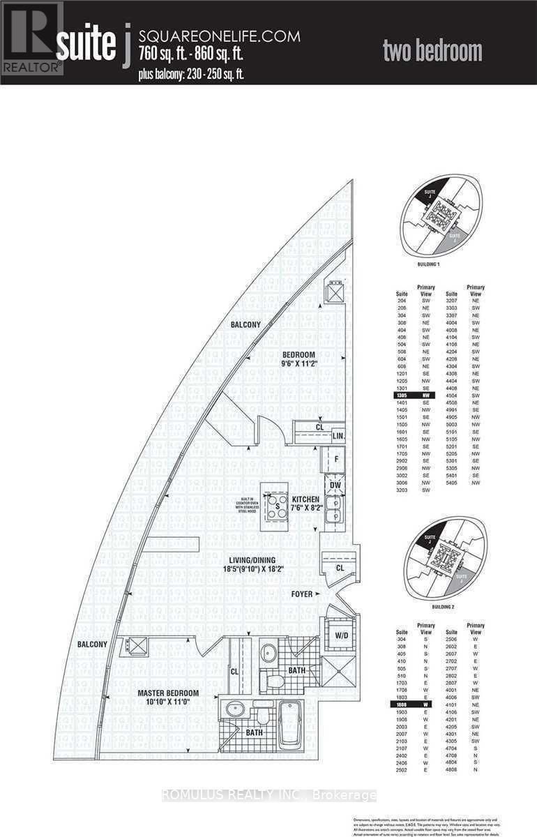 3303 - 60 ABSOLUTE AVENUE, Mississauga (City Centre), Ontario, L4Z0A9 — Photo 2