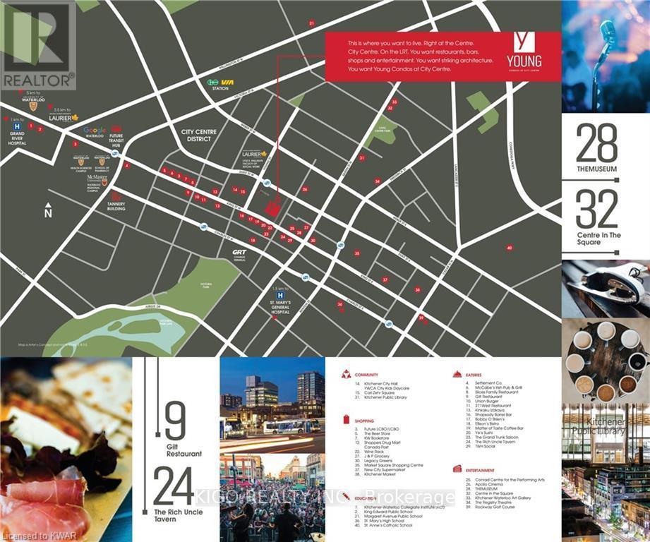 905 - 55 DUKE STREET W, Kitchener, Ontario, N2H6N7 — Photo 36