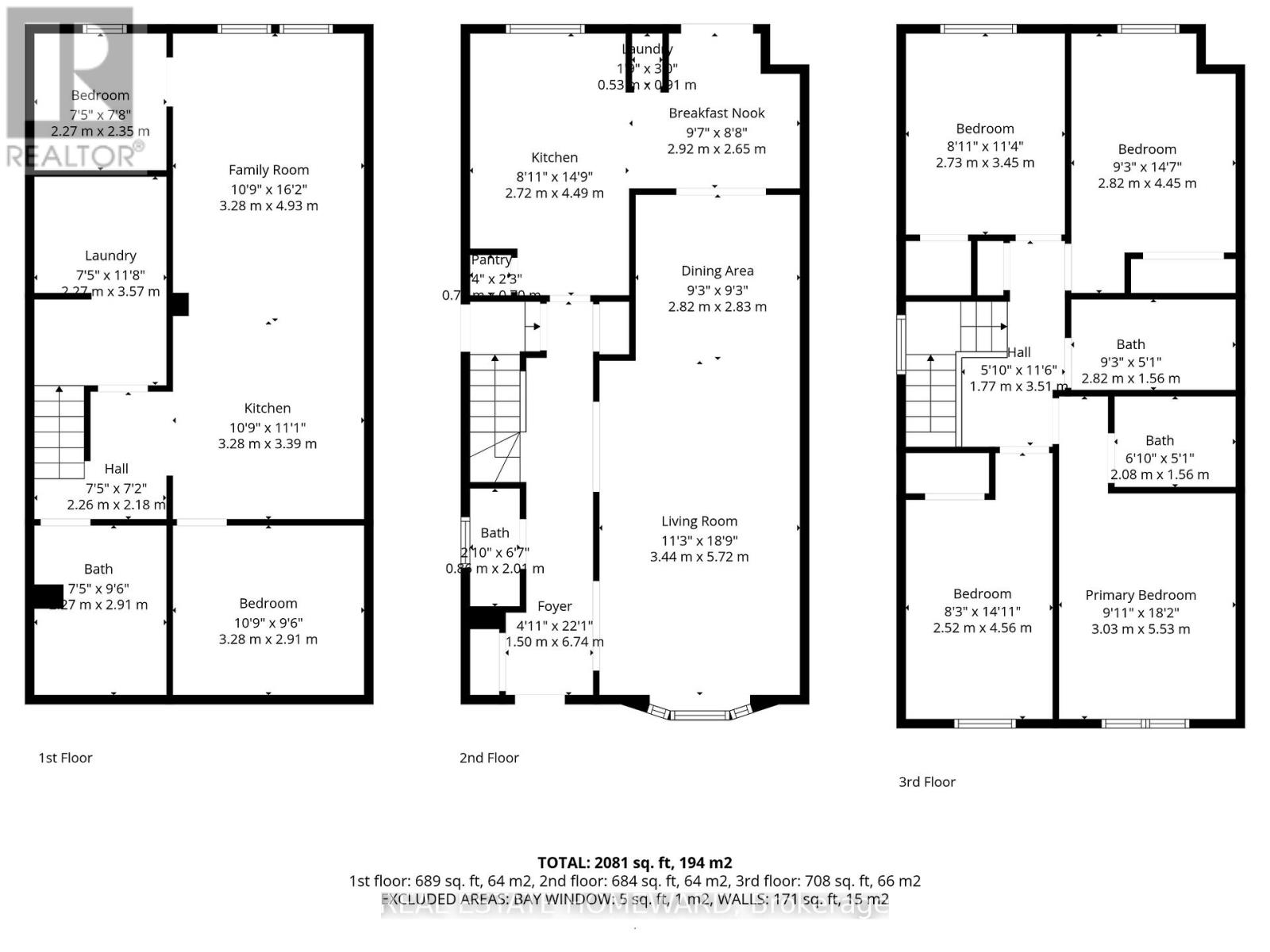 783 DODSWORTH CRESCENT, Mississauga (Applewood), Ontario, L4Y2H8 — Photo 3