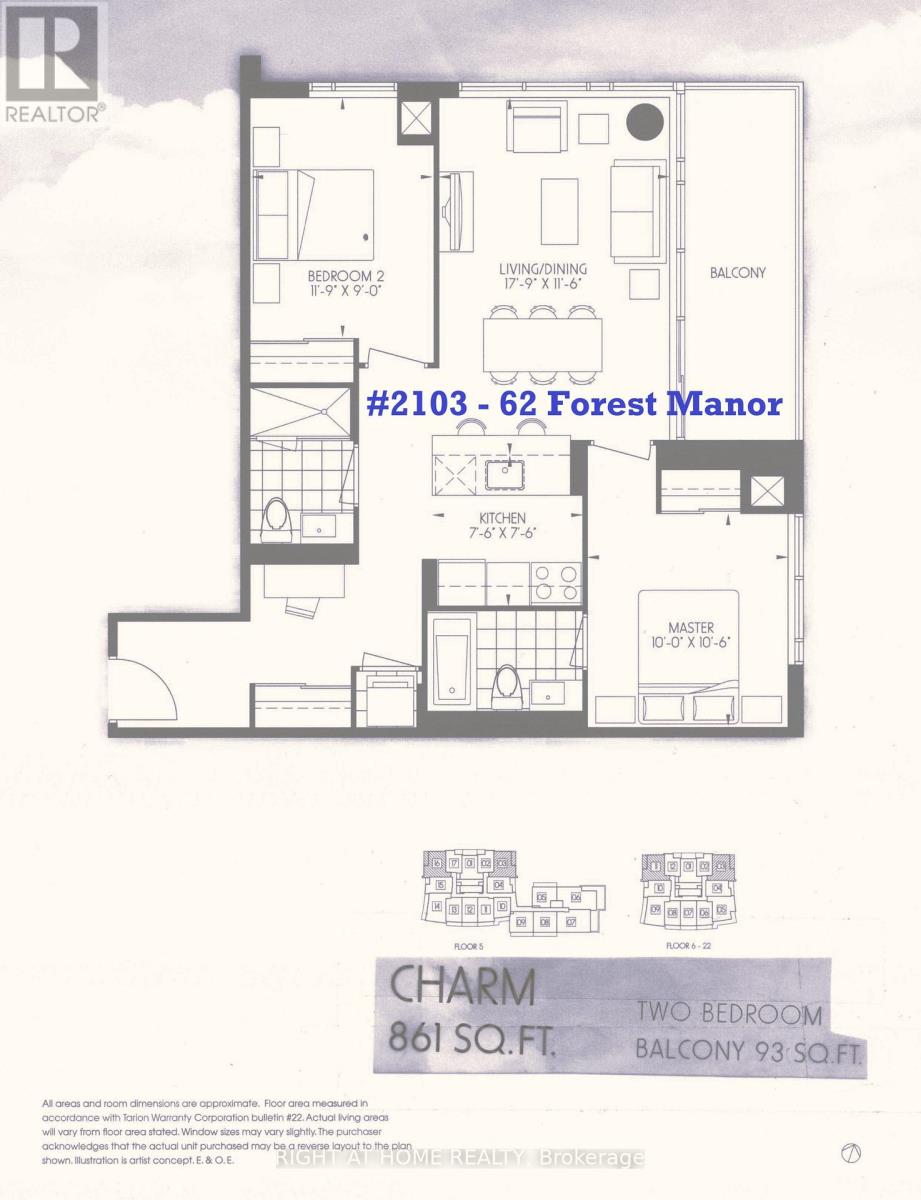 2103 - 62 FOREST MANOR ROAD, Toronto (Henry Farm), Ontario, M2J0B6 — Photo 3