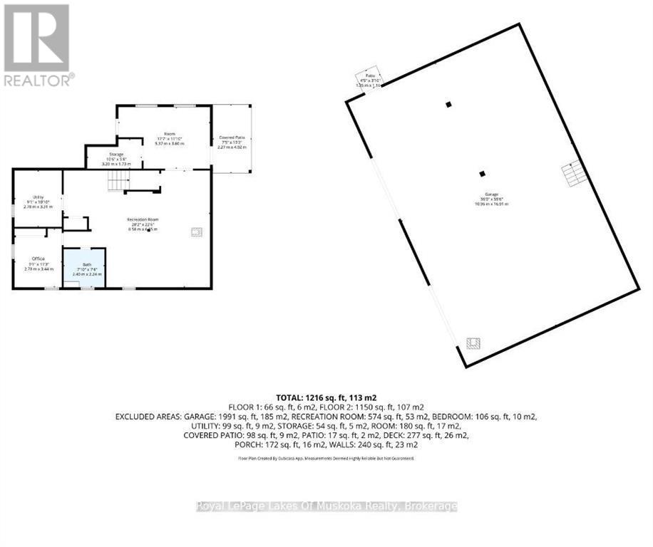 1741 DOE LAKE ROAD, Gravenhurst (Muskoka (S)), Ontario, P1P1R3 — Photo 19