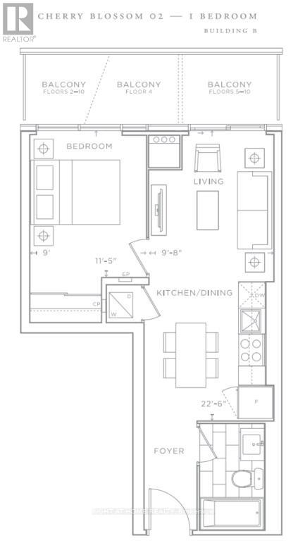 B815 - 3200 DAKOTA COMMON, Burlington (Alton), Ontario, L7M2A8 — Photo 16