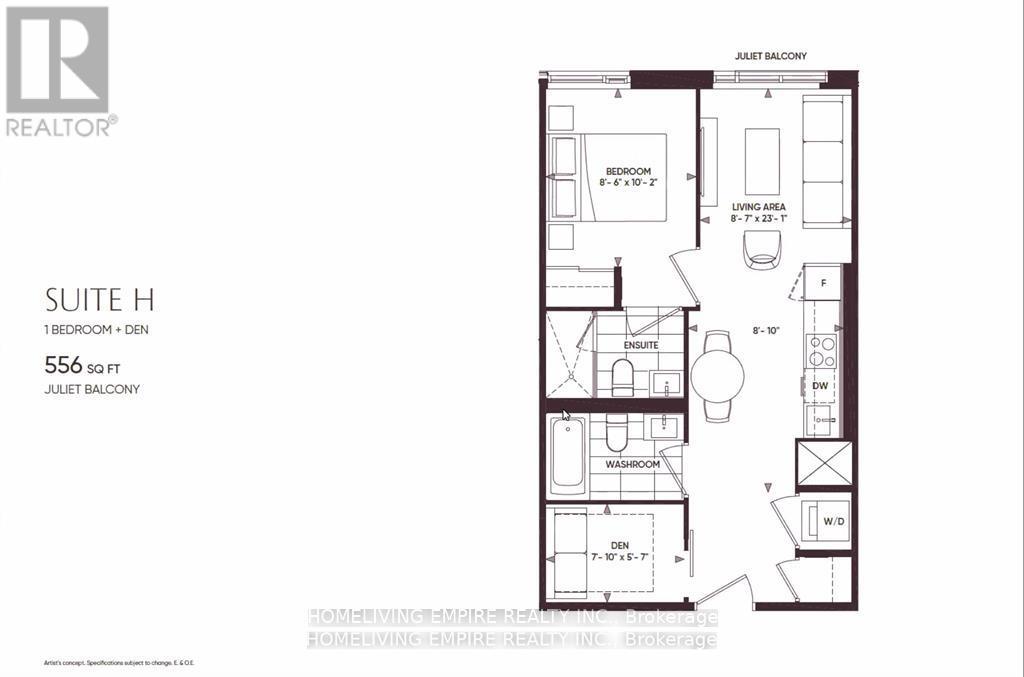 612 - 425 FRONT STREET E, Toronto (Waterfront Communities), Ontario, M5A0X2 — Photo 8