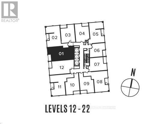 1601 - 39 MARY STREET, Barrie (City Centre), Ontario, L4N1S9 — Photo 8