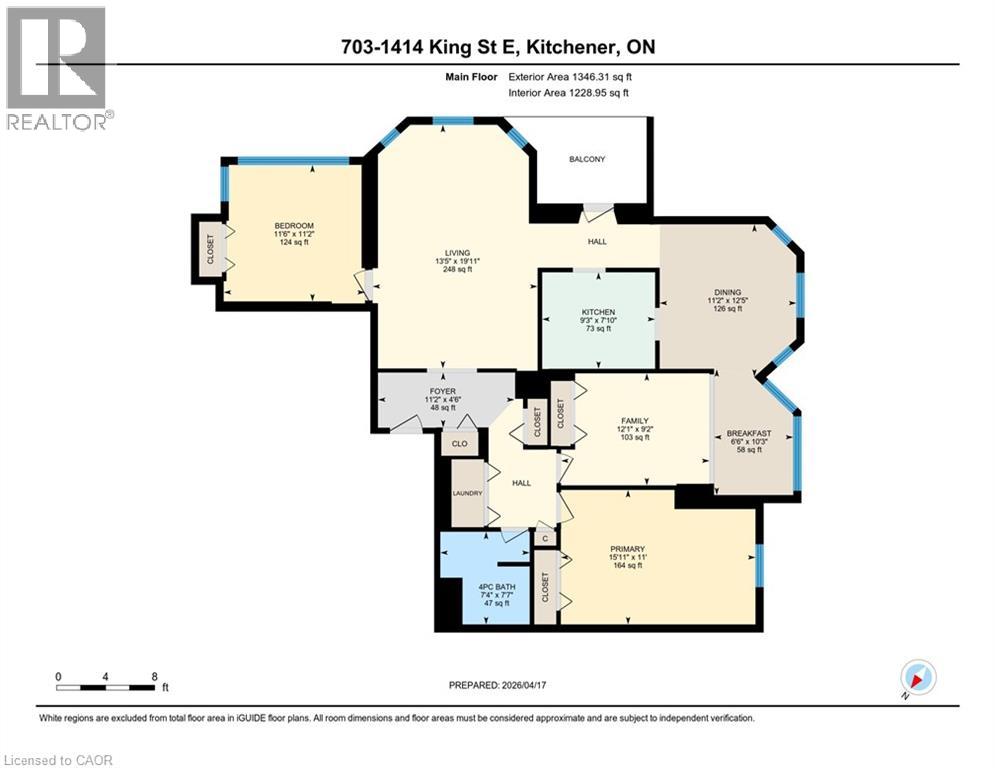 1414 KING Street E Unit# 703, Kitchener, Ontario, N2G4T8 — Photo 49