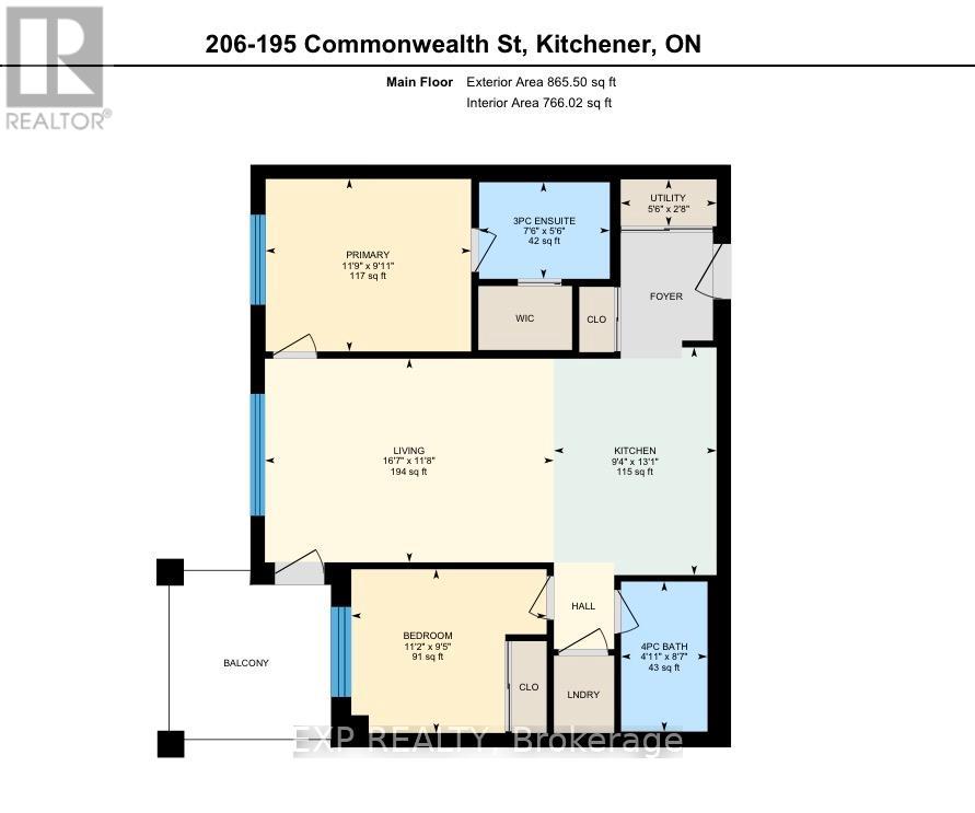 206 - 195 COMMONWEALTH STREET, Kitchener, Ontario, N2E0H5 — Photo 27