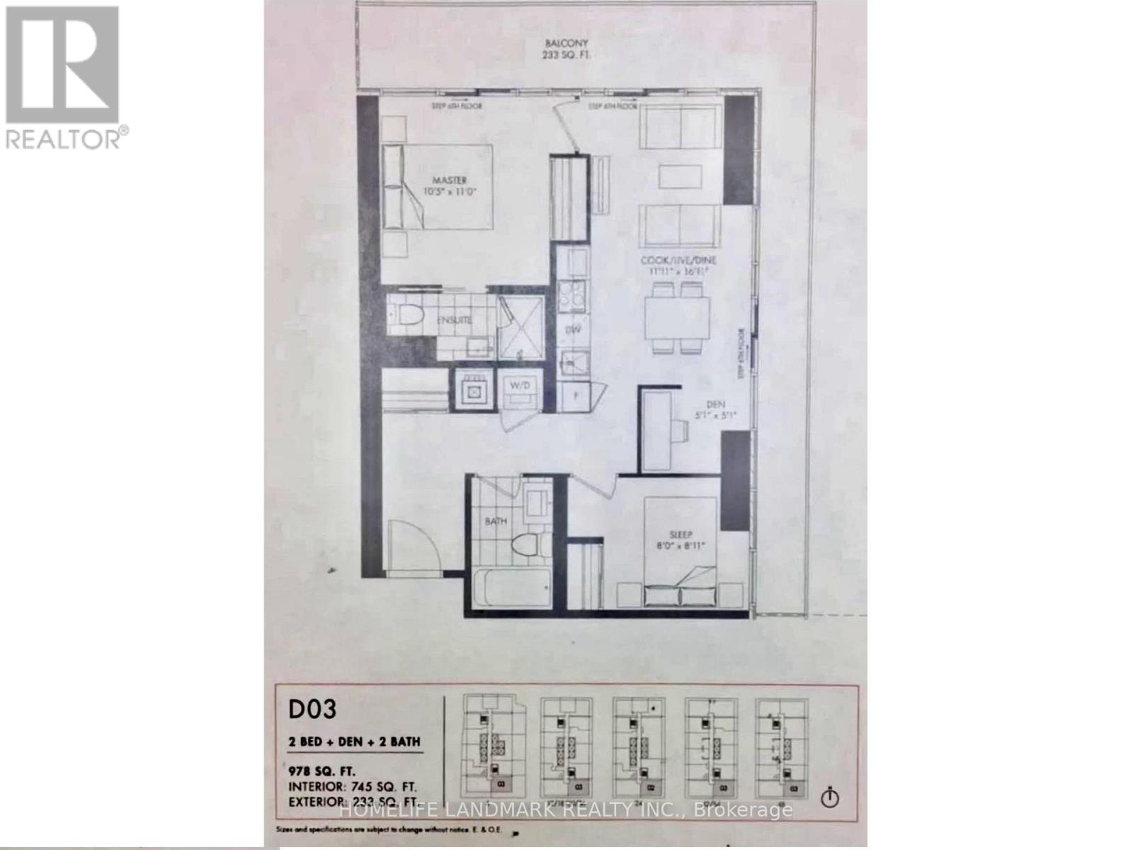 1203 - 3900 CONFEDERATION PARKWAY, Mississauga (City Centre), Ontario, L5B0M3 — Photo 24