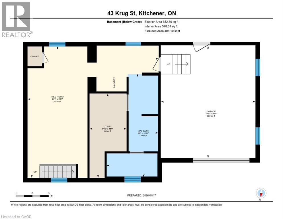 43 KRUG Street, Kitchener, Ontario, N2H2X5 — Photo 39