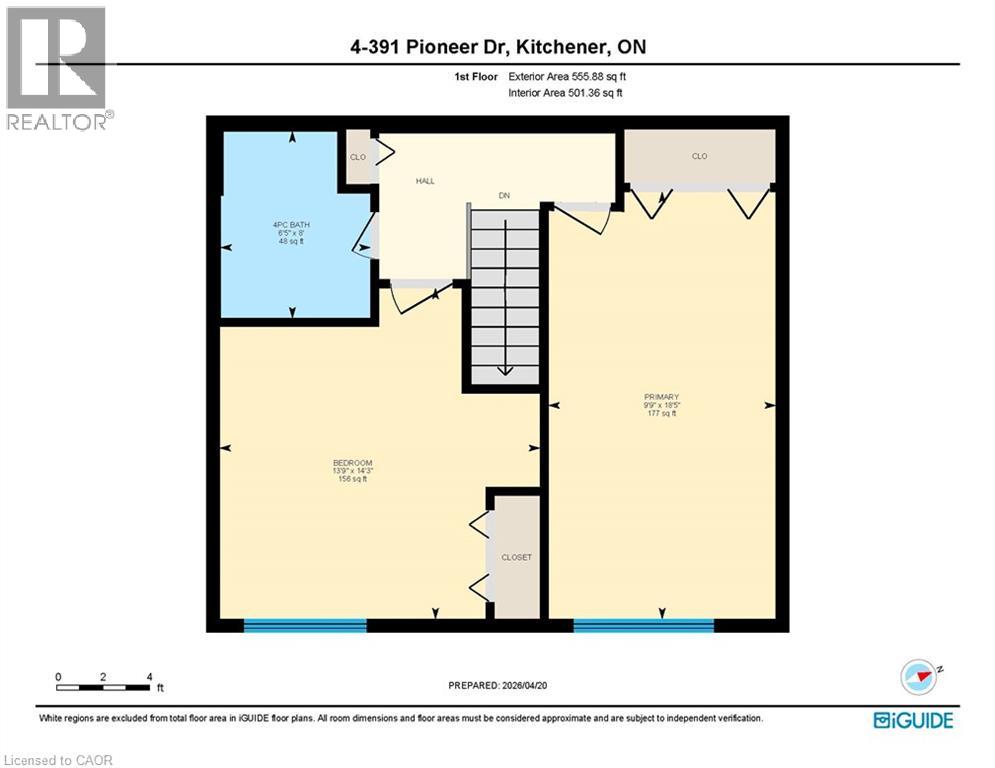 391 PIONEER Drive Unit# 4, Kitchener, Ontario, N2P1L8 — Photo 30