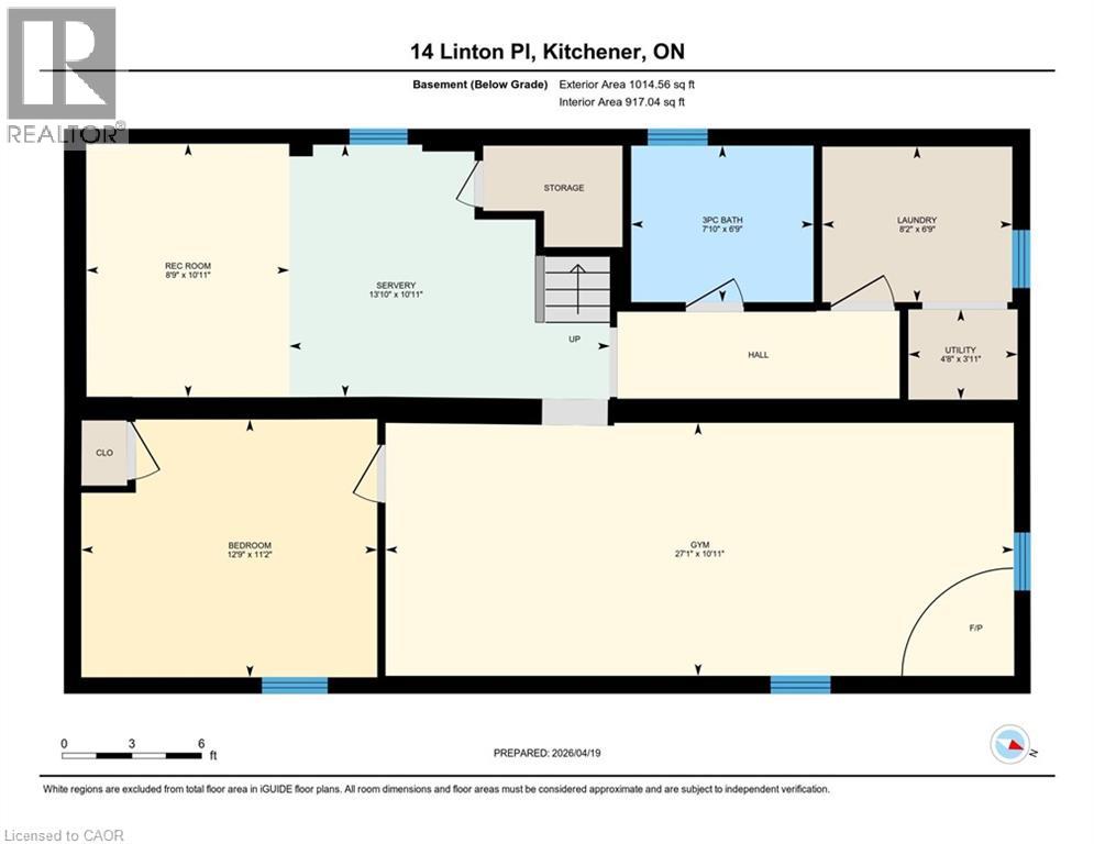 14 LINTON Place, Kitchener, Ontario, N2B2J9 — Photo 41