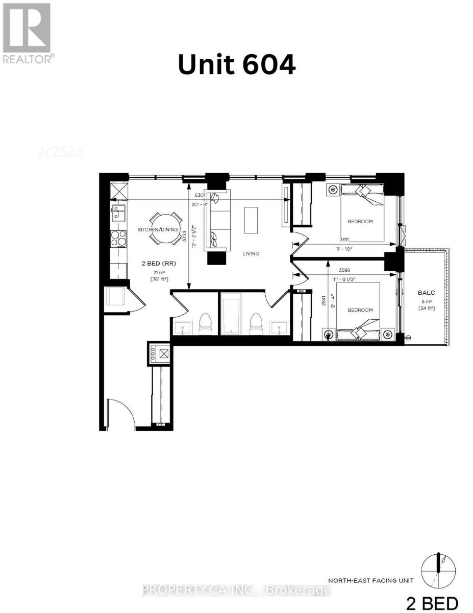 604 - 109 ERSKINE AVENUE, Toronto (Mount Pleasant West), Ontario, M4P0G8 — Photo 5