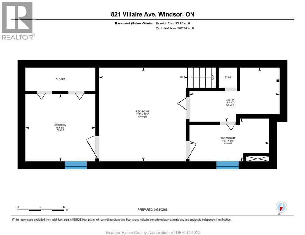 821-823 VILLAIRE, Windsor, Ontario, N9S2J3 — Photo 29