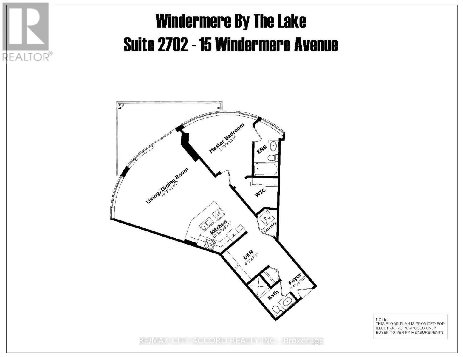 2702 - 15 WINDERMERE AVENUE, Toronto (High Park-Swansea), Ontario, M6S5A2 — Photo 20