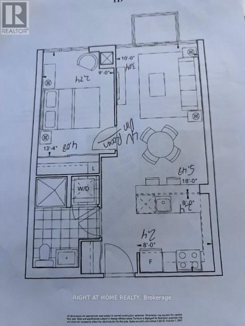 708 - 560 FRONT STREET W, Toronto (Waterfront Communities), Ontario, M5V1C1 — Photo 12