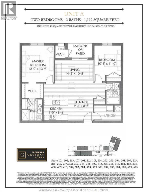 11870 TECUMSEH ROAD East Unit# 101, Tecumseh, Ontario, N8N0J5 — Photo 47