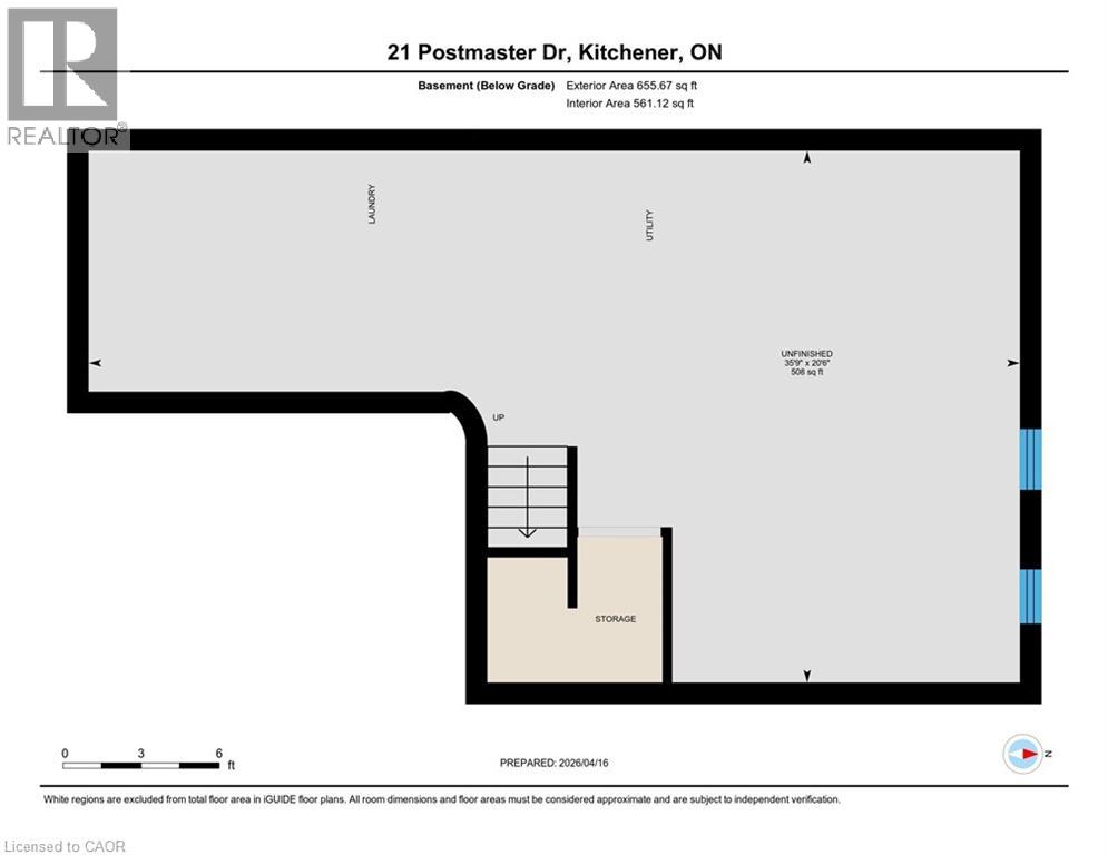 21 POSTMASTER Drive, Kitchener, Ontario, N2R0J2 — Photo 35