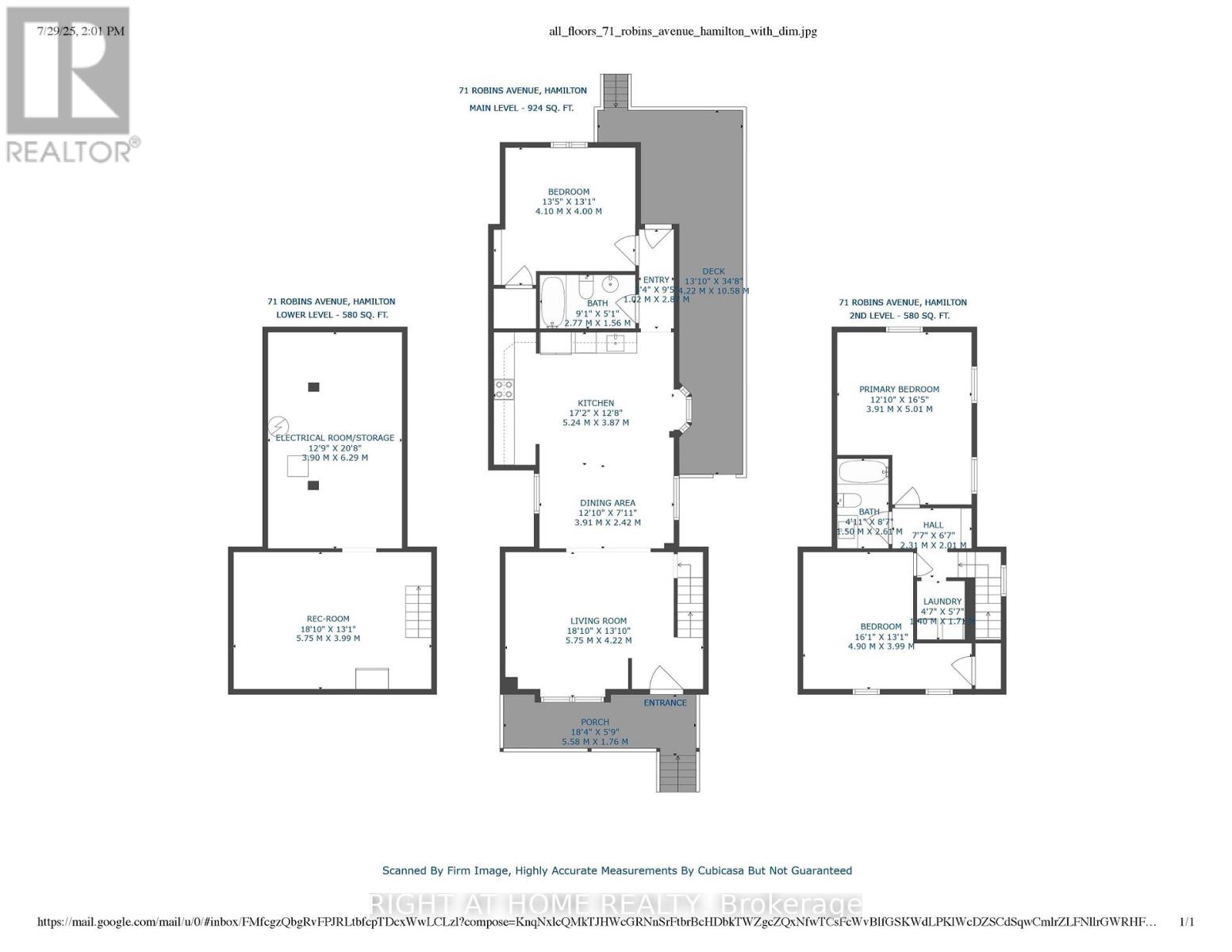 71 ROBINS AVENUE, Hamilton (Crown Point), Ontario, L8H4N3 — Photo 31