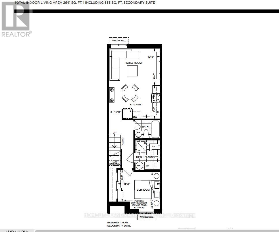 BASEMENT - 416 LAWRENCE HEIGHTS WAY, Toronto (Englemount-Lawrence), Ontario, M6A2M3 — Photo 4