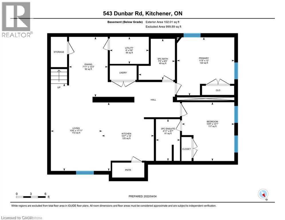 543 DUNBAR Road S Unit# Lower, Kitchener, Ontario, N2M2X1 — Photo 28