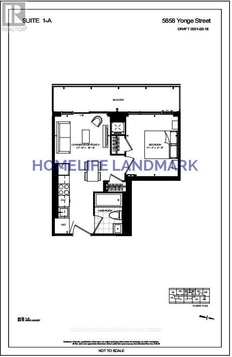 2626 - 5858 YONGE STREET, Toronto (Newtonbrook West), Ontario, M2M0C6 — Photo 15