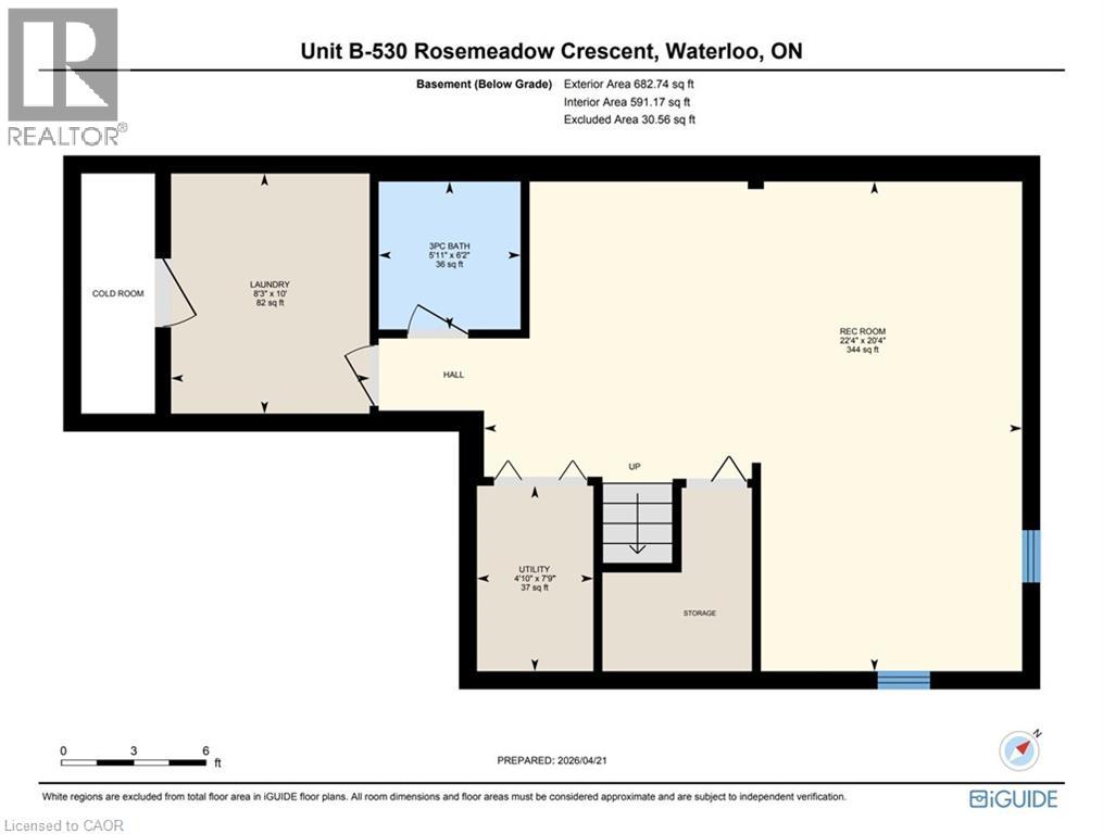 530B ROSEMEADOW Crescent, Waterloo, Ontario, N2T2A1 — Photo 45