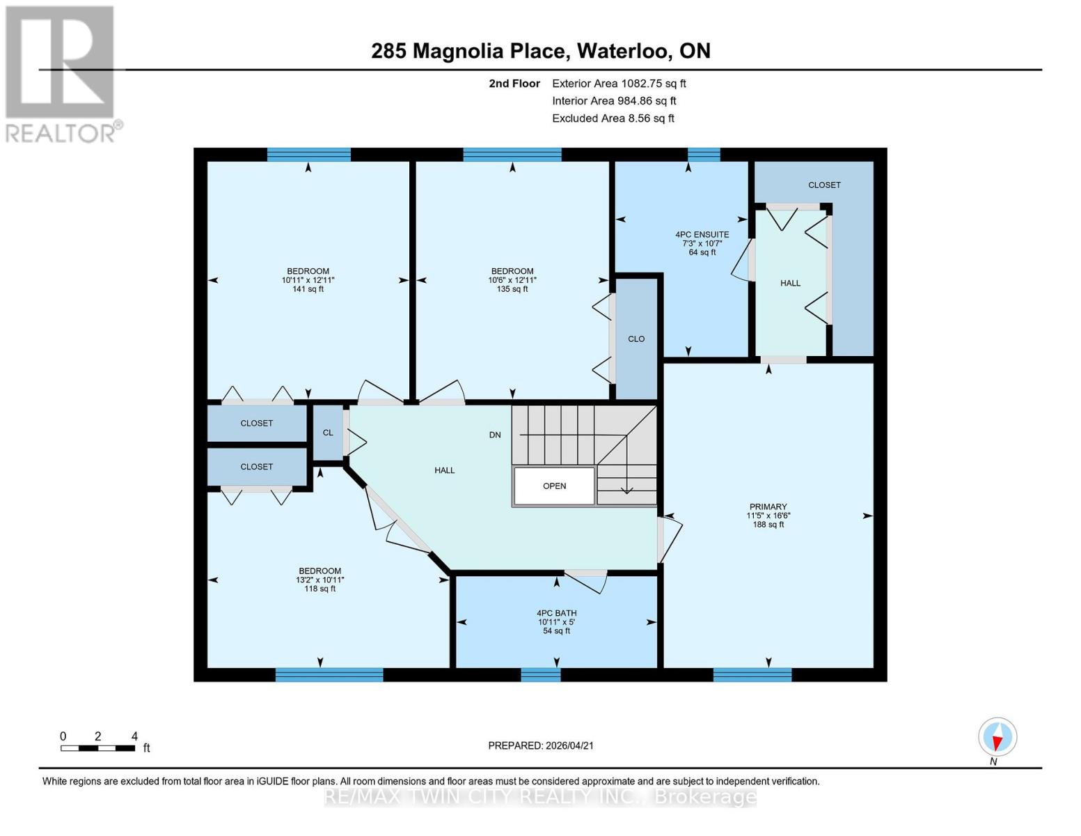 285 MAGNOLIA PLACE, Waterloo, Ontario, N2V2A3 — Photo 47