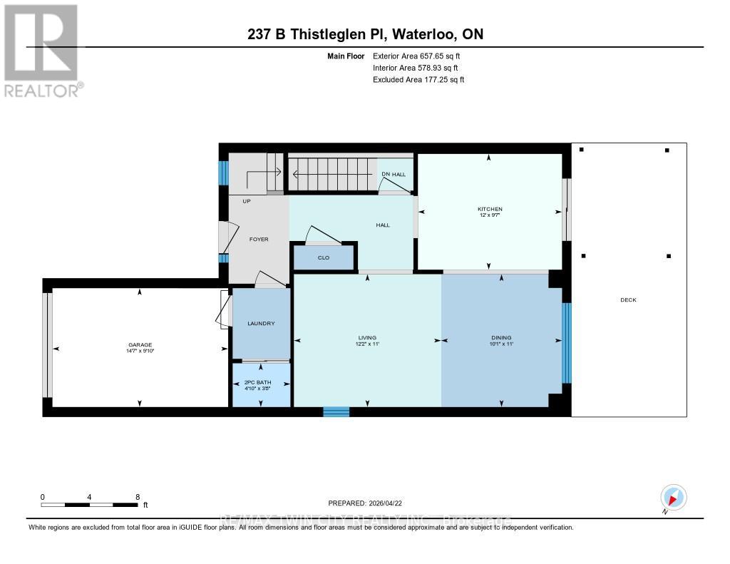 237B THISTLEGLEN PLACE, Waterloo, Ontario, N2T2A6 — Photo 39