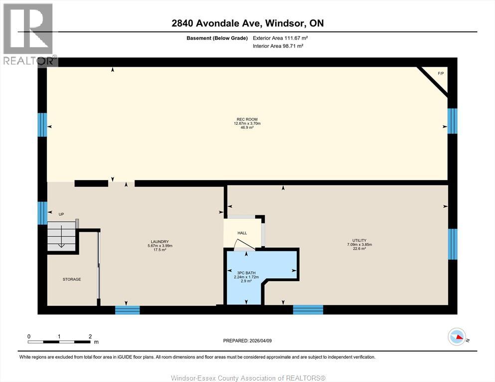 2840 AVONDALE AVENUE, Windsor, Ontario, N9E1X2 — Photo 43