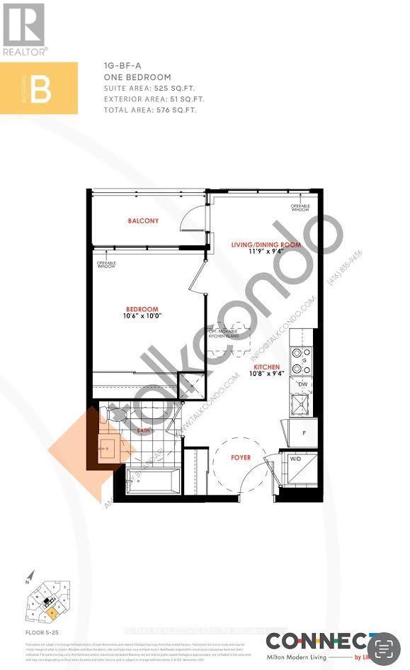 2106 - 8020 DERRY ROAD, Milton (CO Coates), Ontario, L9T9N7 — Photo 14