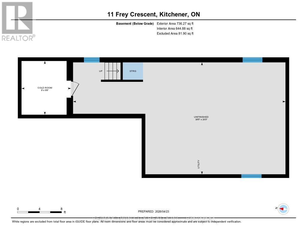 11 FREY CRESCENT, Kitchener, Ontario, N2E4L5 — Photo 50