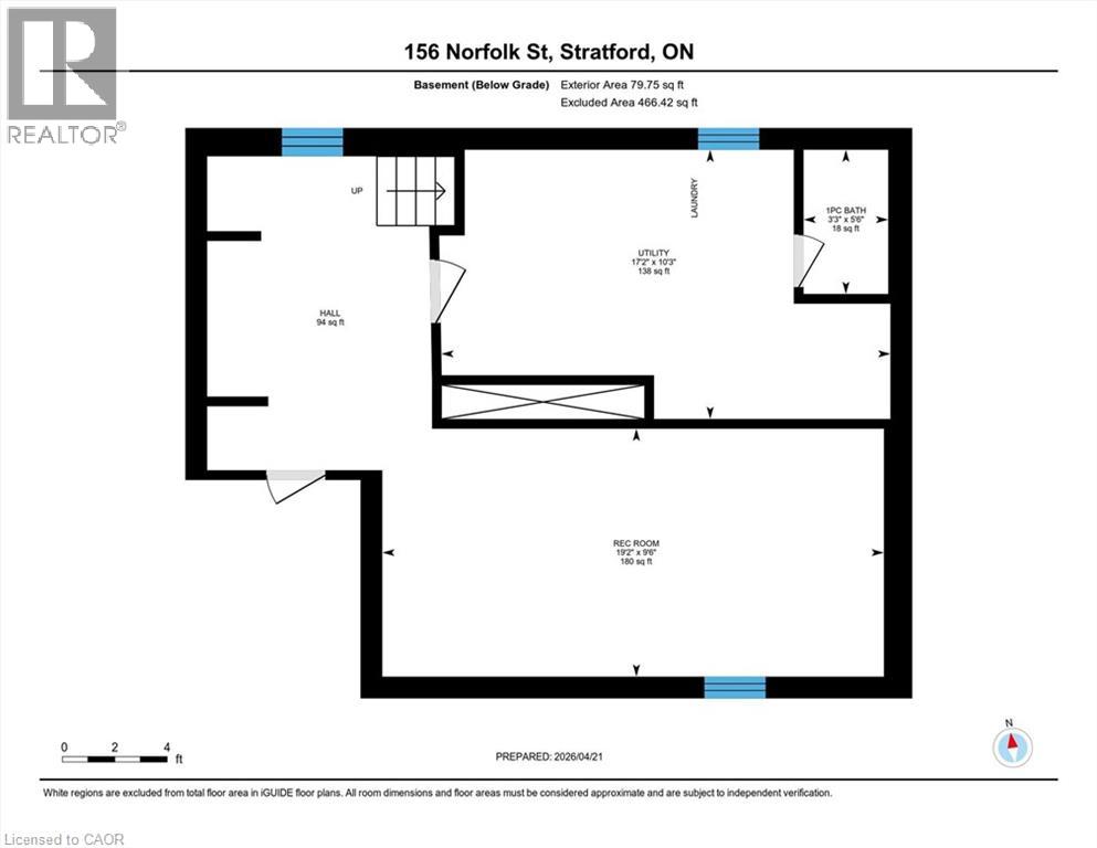 156 NORFOLK Street, Stratford, Ontario, N5A3Y9 — Photo 27