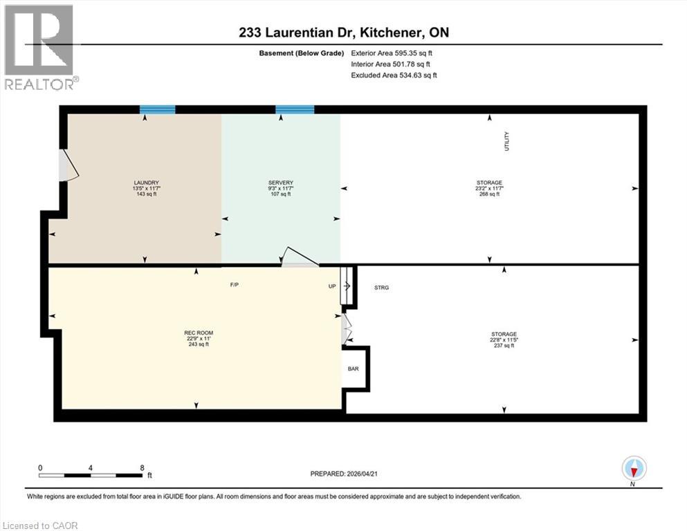 233 LAURENTIAN Drive, Kitchener, Ontario, N2E2G5 — Photo 33