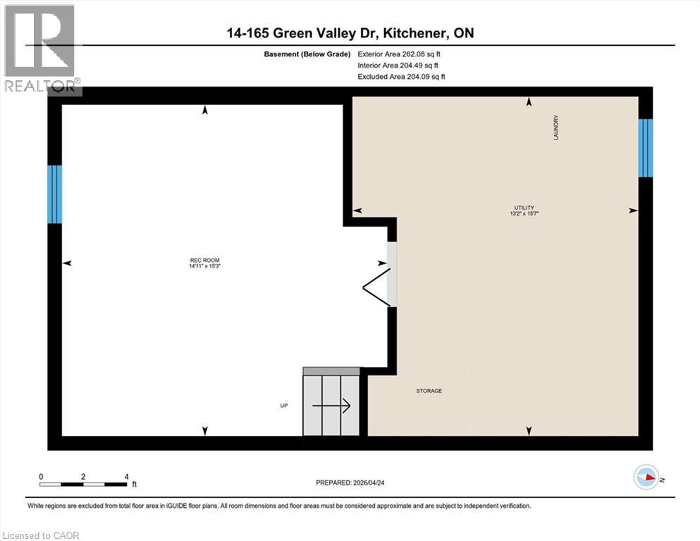 165 GREEN VALLEY Drive Unit# 14, Kitchener, Ontario, N2P1K3 — Photo 29