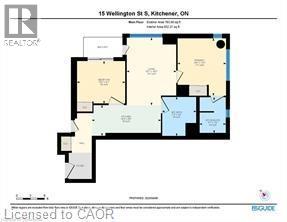 15 WELLINGTON Street S Unit# 1102, Kitchener, Ontario, N2G0E4 — Photo 2