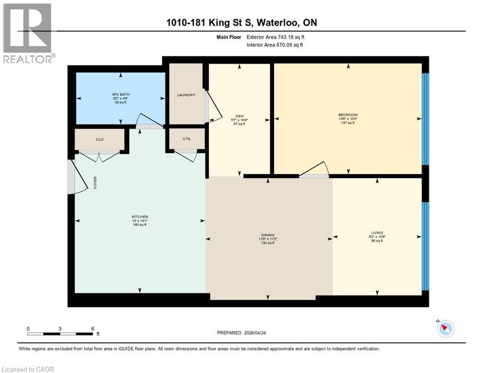 181 KING Street S Unit# 1010, Waterloo, Ontario, N2J0E7 — Photo 50