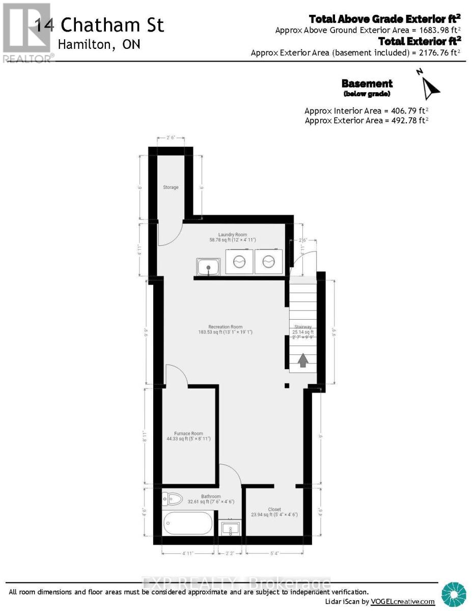 14 CHATHAM STREET, Hamilton (Kirkendall), Ontario, L8P2B2 — Photo 48