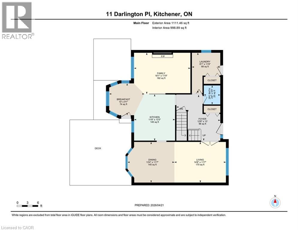 11 DARLINGTON Place, Kitchener, Ontario, N2A3M3 — Photo 50