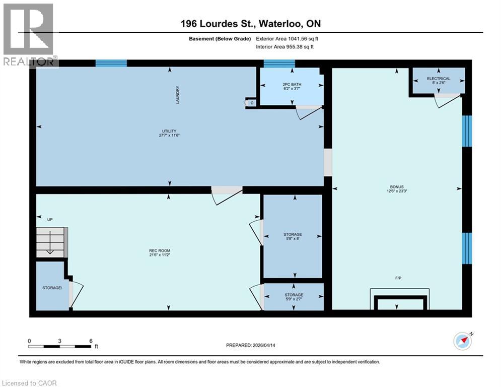 196 LOURDES Street, Waterloo, Ontario, N2L1N7 — Photo 37