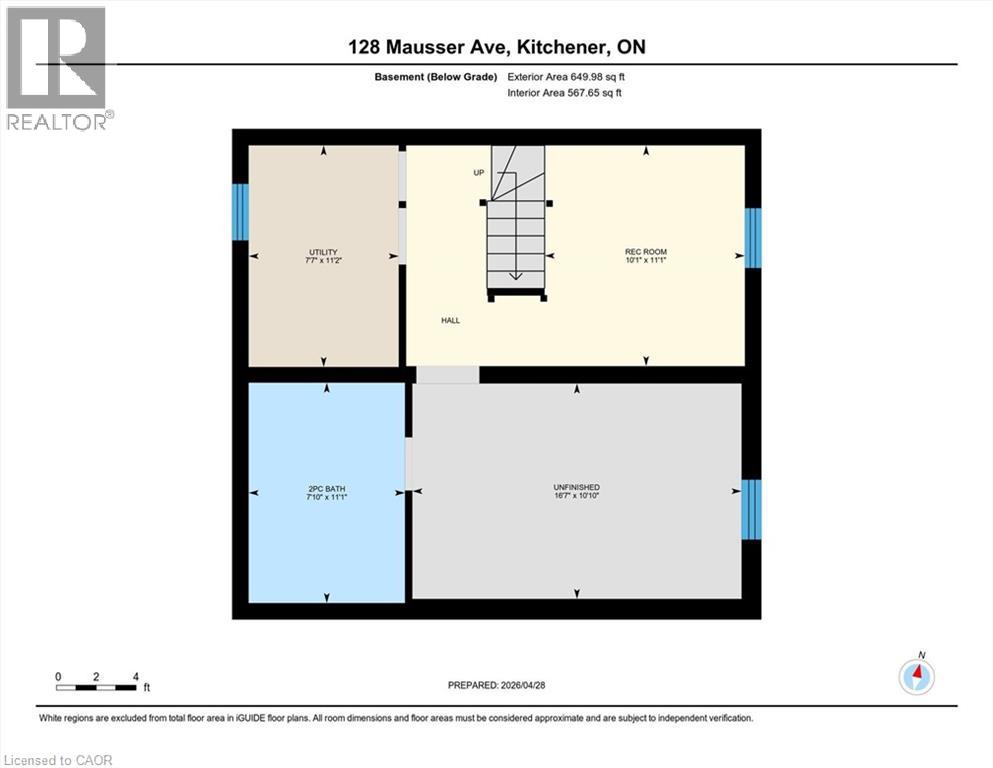 128 MAUSSER Avenue, Kitchener, Ontario, N2M3K5 — Photo 42