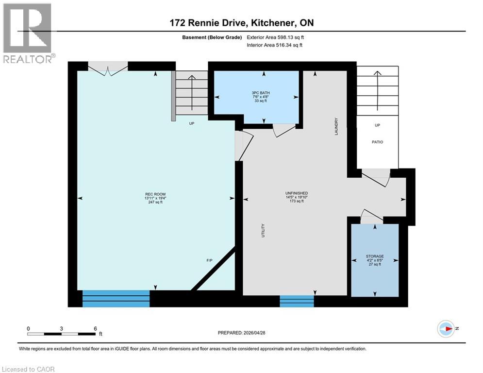 172 RENNIE Drive, Kitchener, Ontario, N2A1J6 — Photo 45