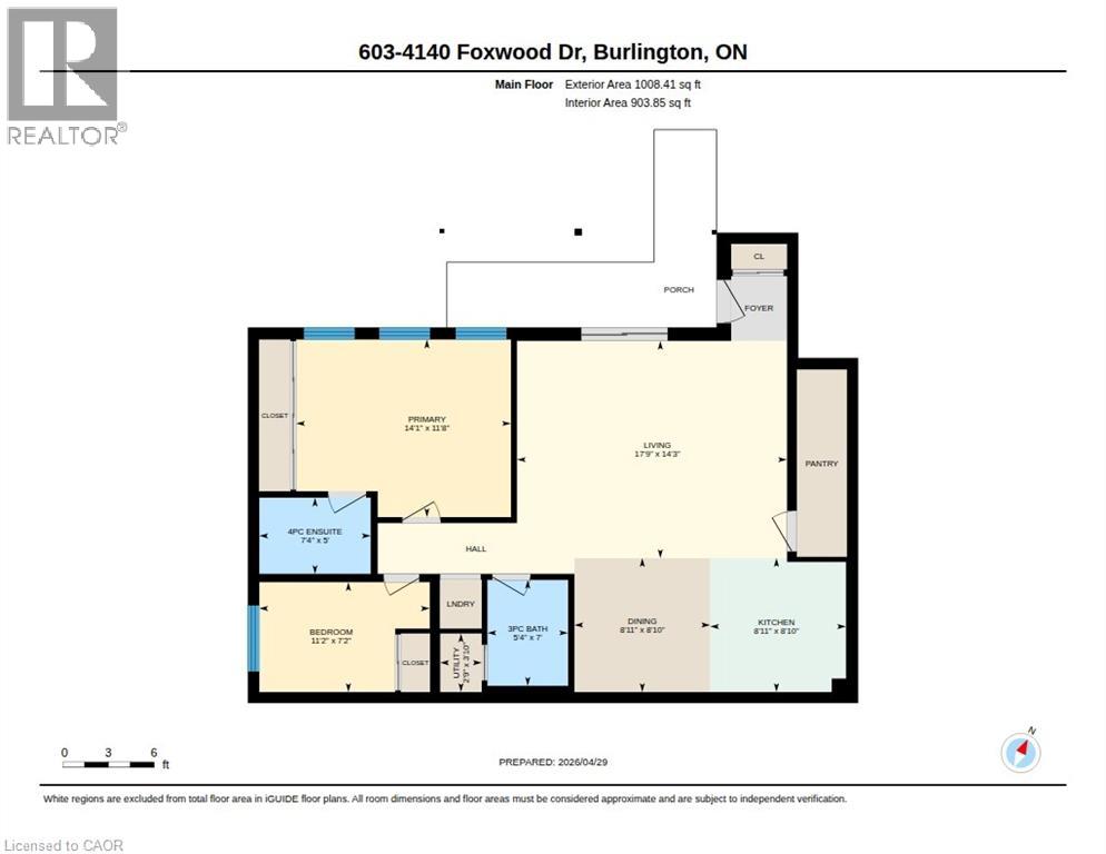 4140 FOXWOOD Drive Unit# 603, Burlington, Ontario, L7M4R4 — Photo 38