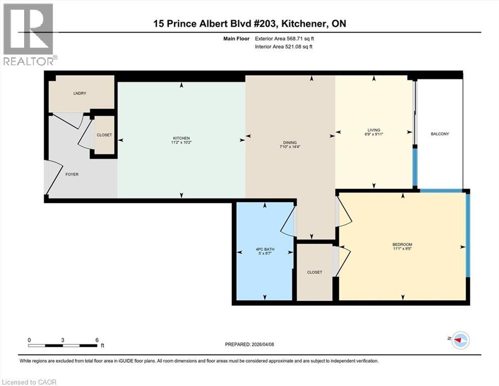 15 PRINCE ALBERT Boulevard Unit# 203, Kitchener, Ontario, N2H0C2 — Photo 18