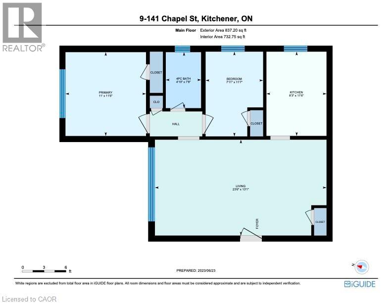 141 CHAPEL Street Unit# 9, Kitchener, Ontario, N2H2T6 — Photo 3