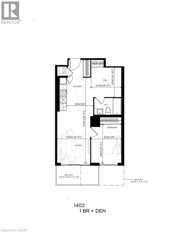 2782 BARTON Street E Unit# 1402, Hamilton, Ontario, L8E2J8 — Photo 2