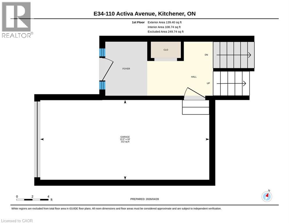 110 ACTIVA Avenue Unit# E34, Kitchener, Ontario, N2E3T3 — Photo 24