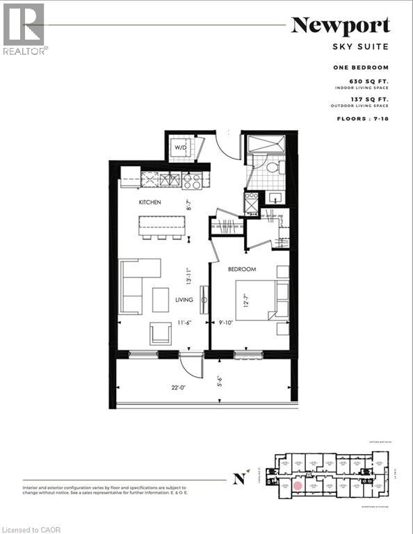 181 KING Street S Unit# 1504, Waterloo, Ontario, N2J1P5 — Photo 12