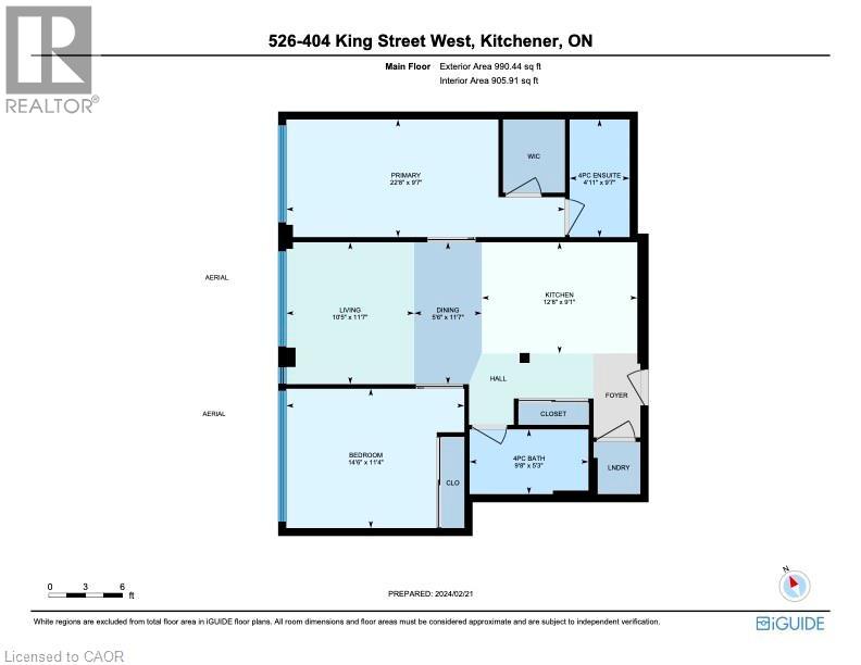404 KING Street W Unit# 526, Kitchener, Ontario, N2G4Z9 — Photo 15